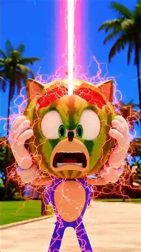 Sonic activates a secret transformation! 😱🔥 Sonic vs Shadow vs Knuckles #sonic #sonicthehedgehog