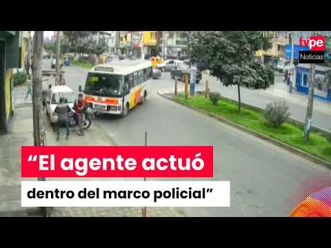PNP explica intervención que terminó con la muerte de chofer de bus en SJM
