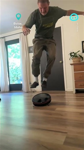 Roomba Kickflip || ViralHog Shorts