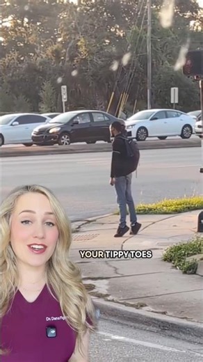 Why is he walking like that?!
