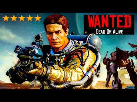 I Became the MOST WANTED Man in the Galaxy in Starfield..