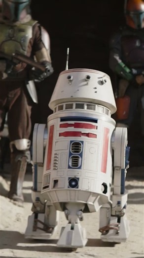 Where is R5-D4 in The Mandalorian and Grogu?