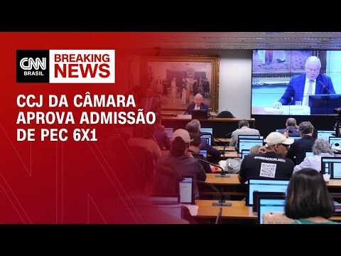CCJ aprova PEC do fim da jornada de trabalho 6x1 e tema avança na Câmara | CNN 360°
