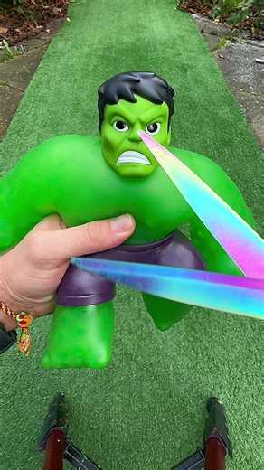 Inflating Hulk, Thanos, and Spider-Man