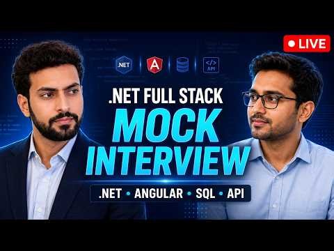 Real .NET Full Stack Interview (5–8 Years) | C#, SQL, Angular & Scenario Questions