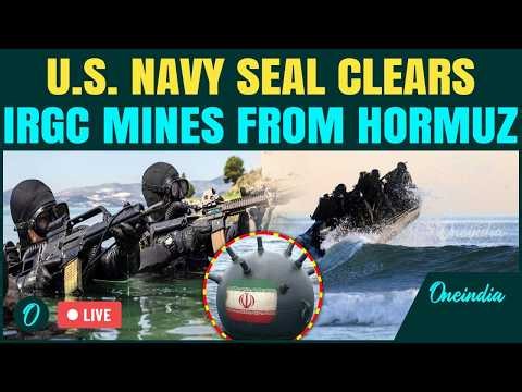 LIVE: U.S Navy SEALS Secretly CLEARS Mines From Strait of Hormuz, 4-Month Mission Exposed