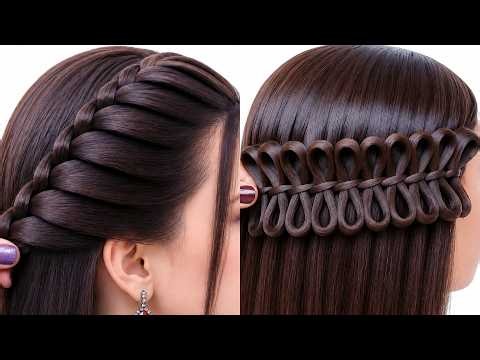 Simple & Different Hairstyle Tutorial | Easy Hairstyle For Girls | Wedding Hairstyle