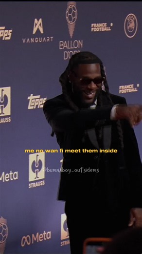VAMPIRE – Burna Boy Ballon d'Or reaction