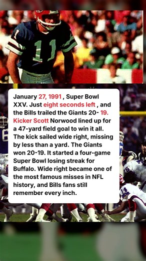 Wide Right: The Miss That Defined Buffalo