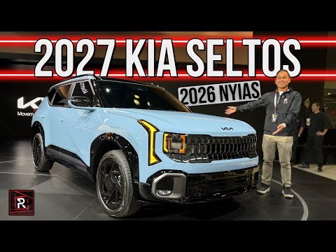 Bold Mini Telluride! | 2027 Kia Seltos X-Line | Detailed First Look | 2026 NYIAS