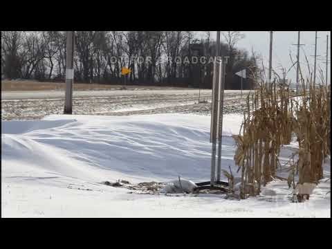 12-30-2025 Independence, Iowa - Iowa Standing Corn Snow Fence Program