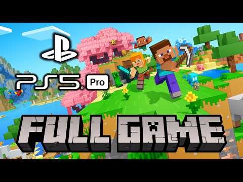 Minecraft PS5 Pro Survival - FULL GAME Playthrough - No Commentary
