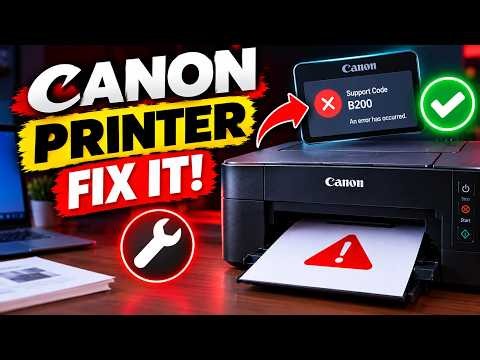 How to Fix Canon Printer Not Printing | Canon Printer Error Troubleshooting 2026