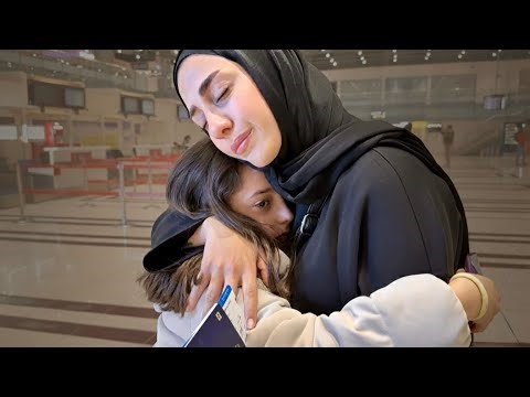 سافرت لتودّع والدها… الله يرحمه😢