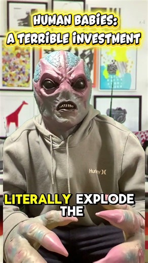 Alien Reviews Human Childbirth Pt 1 👽Design Disaster! #pov #shorts
