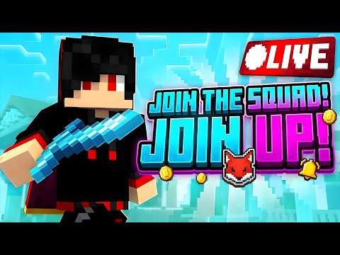 🔴 MINECRAFT BEDWARS LIVE , JOIN UP | Insane PvP, Clutches & Epic Wins 🛏️⚔️ | Parv Solanki |