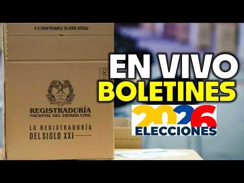En vivo Resultados Elecciones Colombia