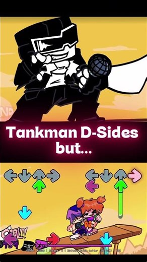 Vs Tankman but .. FNF D-sides Mod - Friday Night Funkin' Mobile Game