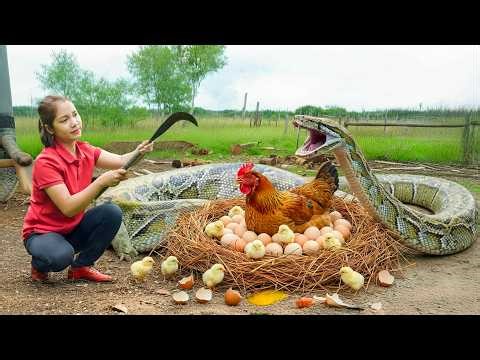 Ultimate Village Life – Harvesting, Selling & Cooking | Wild Chicken, Duck Eggs, Giant Catfish