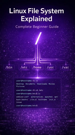 TechToolKit Lab | Understanding the Linux directory structure is essential if you’re learning Linux 🚀 In this video, I explained: • What the root directory... | Instagram