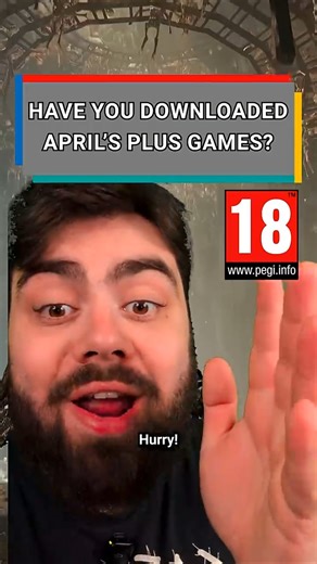 LAST CHANCE TO PLAY - Plus Essential Games for April