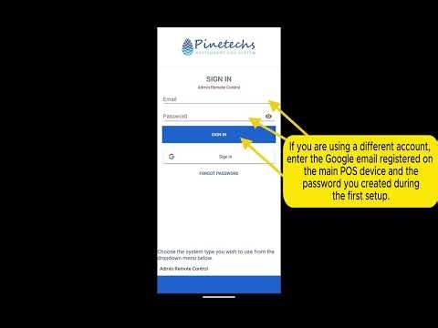 Pinetechs POS: Real-Time Reports & Remote Management Backoffice | Admin Mobile Tutorial