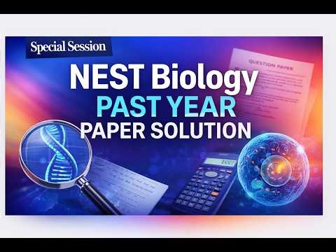 NEST Biology PYQ Concept Illustration Explained #NEST #Biology #PYQ #ConceptIllustration