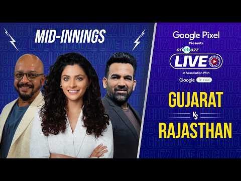 Cricbuzz Live: Sooryavanshi rescues #RR | Can GT chase 215 and reach the #IPL2026 final?