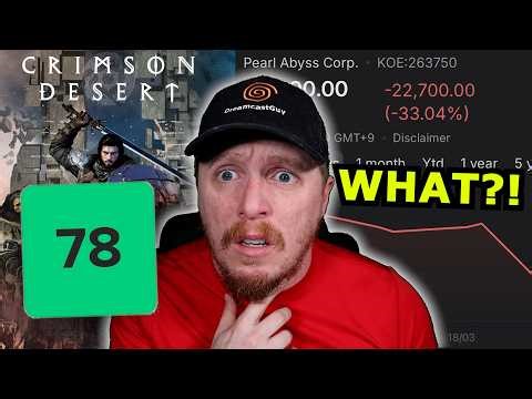 Crimson Desert Review Scores were "BAD"?! Investors are MAD!!