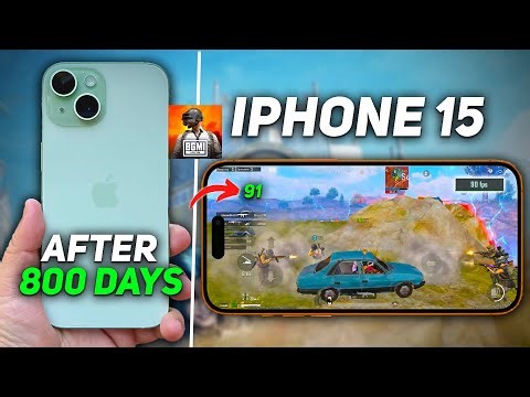 iPhone 15 After 800 Days | 90FPS in BGMI? | iPhone 15 PUBG & BGMI Test | iPhone 15 in 2026 Review