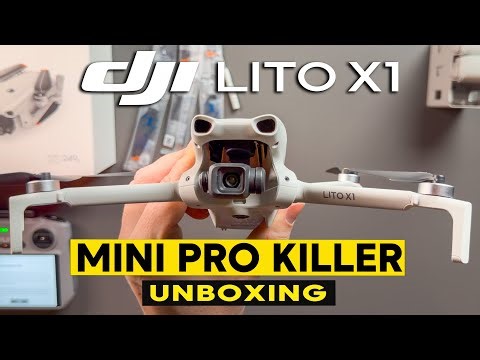 DJI LITO X1 Unboxing - BUY THIS OR DJI Mini 5 Pro?