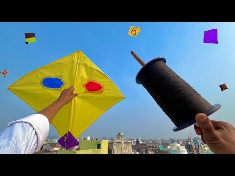 Testing Basheer Beg Manjha & kite Fighting | kite Cutting | kite