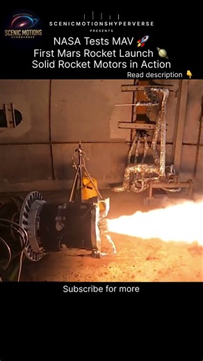 NASA Tests Mars Rocket Motors 🚀 First Launch from Mars! 🪐