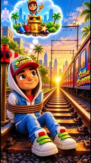 💔😭Jake s Last Moment on the Railway Track #subway surfers #gaming #channel