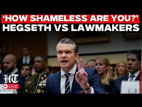 Live | Pete Hegseth Makes Big Iran Admission Amid Heated Congress Hearing On Iran War | Trump News