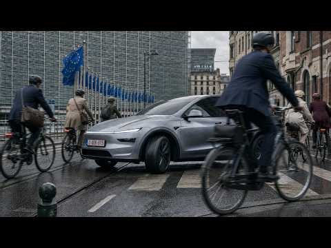 Tesla FSD vs the Capital of Europe: First Impressions