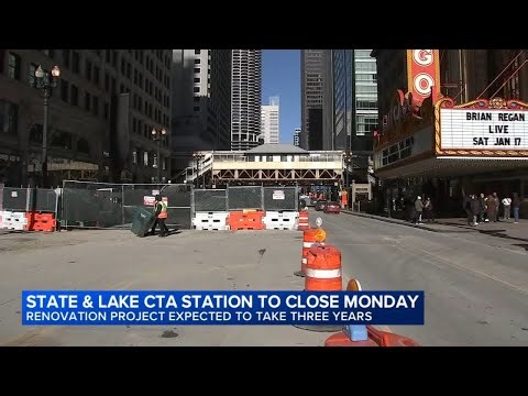 Commuters brace for Monday's start to yearslong reconstruction of downtown CTA station