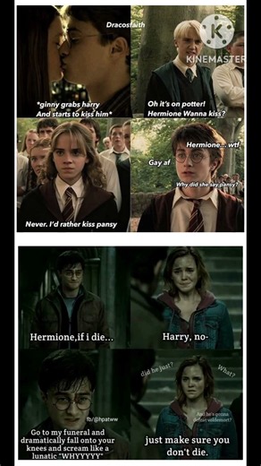 Harry Potter & Hermione's Most Emotional Moments 💔✨ | Best Harry Potter Edit #Shorts