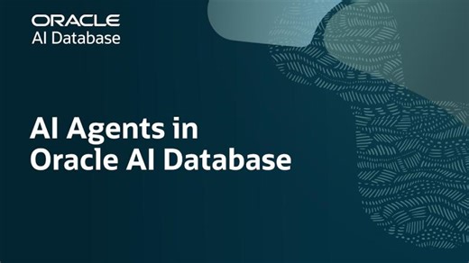 Oracle AI Database: Agentic AI for Mission-Critical Data | Jason Rees