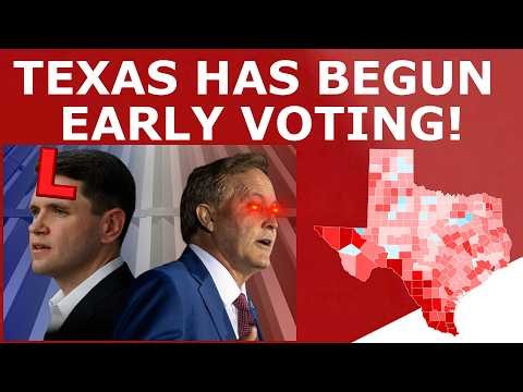 Texas Voters Were FIRED UP on Day 1 of Early Voting!