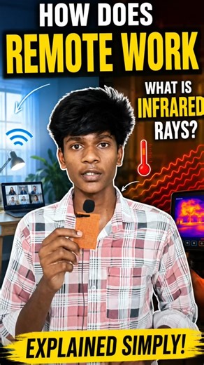 How does a TV Remote actually work? 🤔📺In this video, I explained how Infrared (IR) Rays
