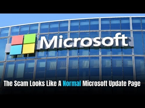 Microsoft warns of fake update site stealing passwords