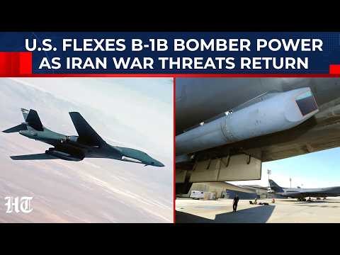 A Warning To Mojtaba? US Shows B-1B Bomber Armed With New Hypersonic Missile System For First Time