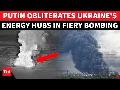 Putin Obliterates Ukraine's Military & Energy Hubs; Million Without Power, Dozens Killed & Injured