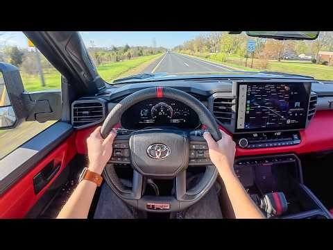 2026 Toyota Tundra TRD Pro - 466hp Tuned Twin Turbo Morning Commute