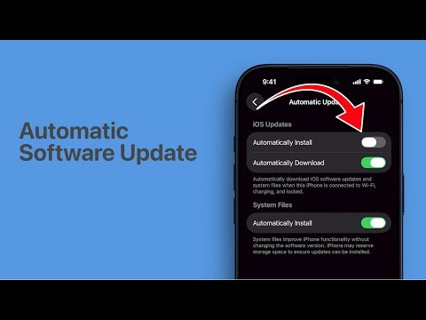 How To Turn On or Turn Off Automatic Software Update on iPhone 17