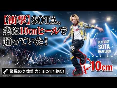 【衝撃の事実】BE:FIRSTソウタ、実は10cmのヒールで踊っていた...。BESTYが「考えられない」と絶句した札幌公演の隠された秘密を徹底解説。