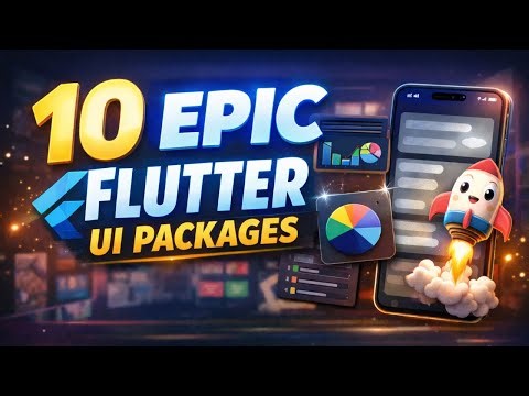 The 10 MOST EPIC Flutter UI Packages You Need to Know (Open-Source & Production-Ready)