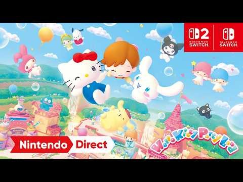 Hello Kitty Party Land – Announcement Trailer – Nintendo Switch 2