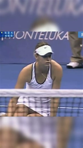 Day 18/125 👑 Maria Sharapova iconic match point moment #mariasharapova #tennis #shorts